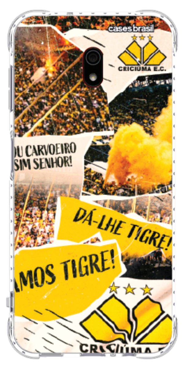 Capinha para Celular Criciúma Estampa Oficial 07