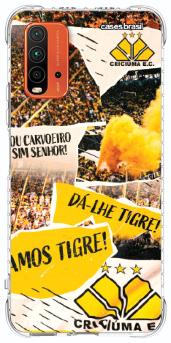 Capinha para Celular Criciúma Estampa Oficial 07