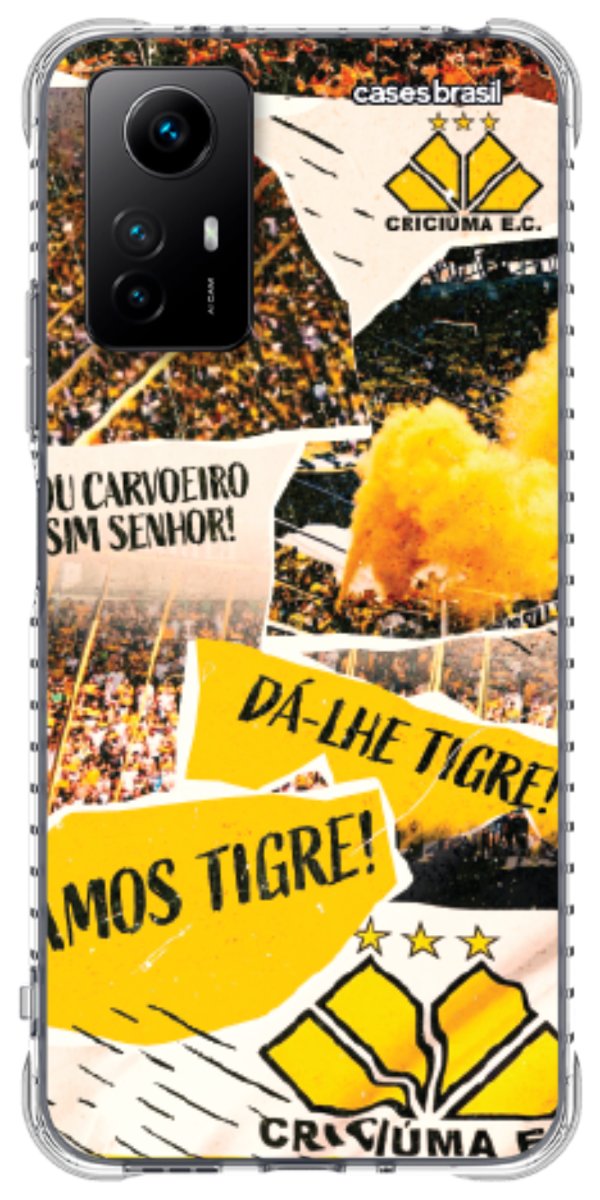Capinha para Celular Criciúma Estampa Oficial 07