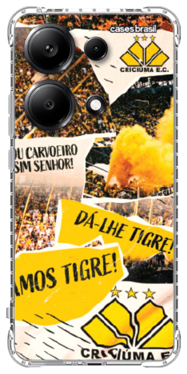 Capinha para Celular Criciúma Estampa Oficial 07