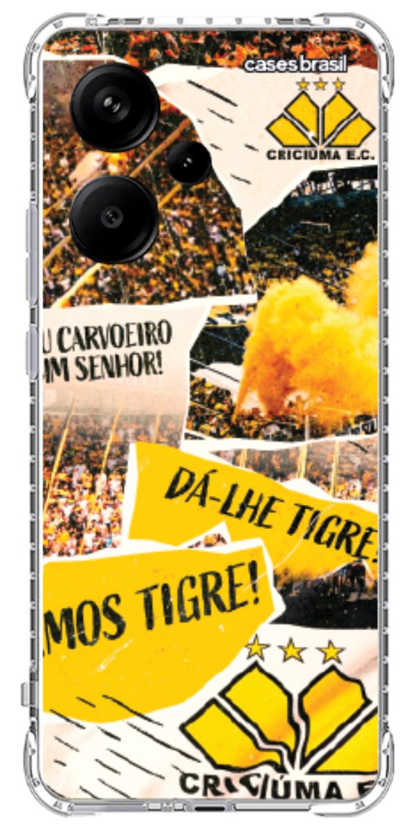 Capinha para Celular Criciúma Estampa Oficial 07