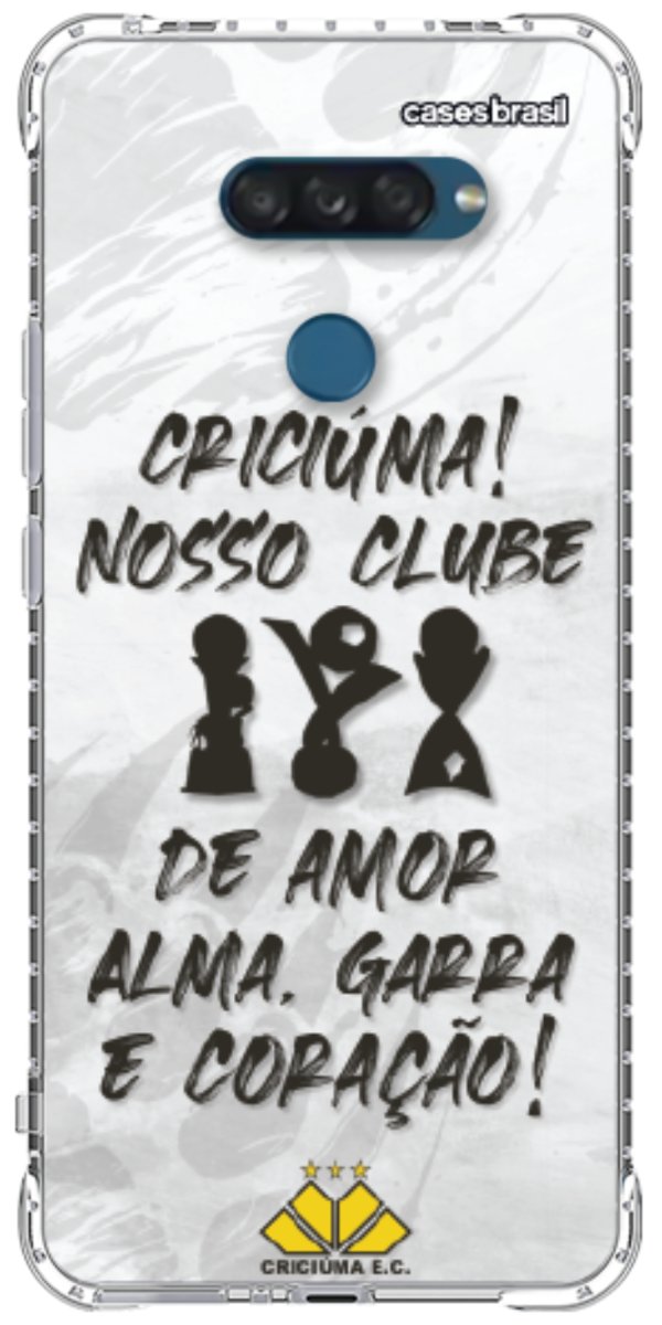 Capinha para Celular Crciúma Estampa Oficial 09