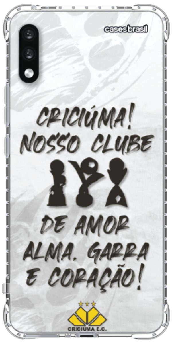 Capinha para Celular Crciúma Estampa Oficial 09