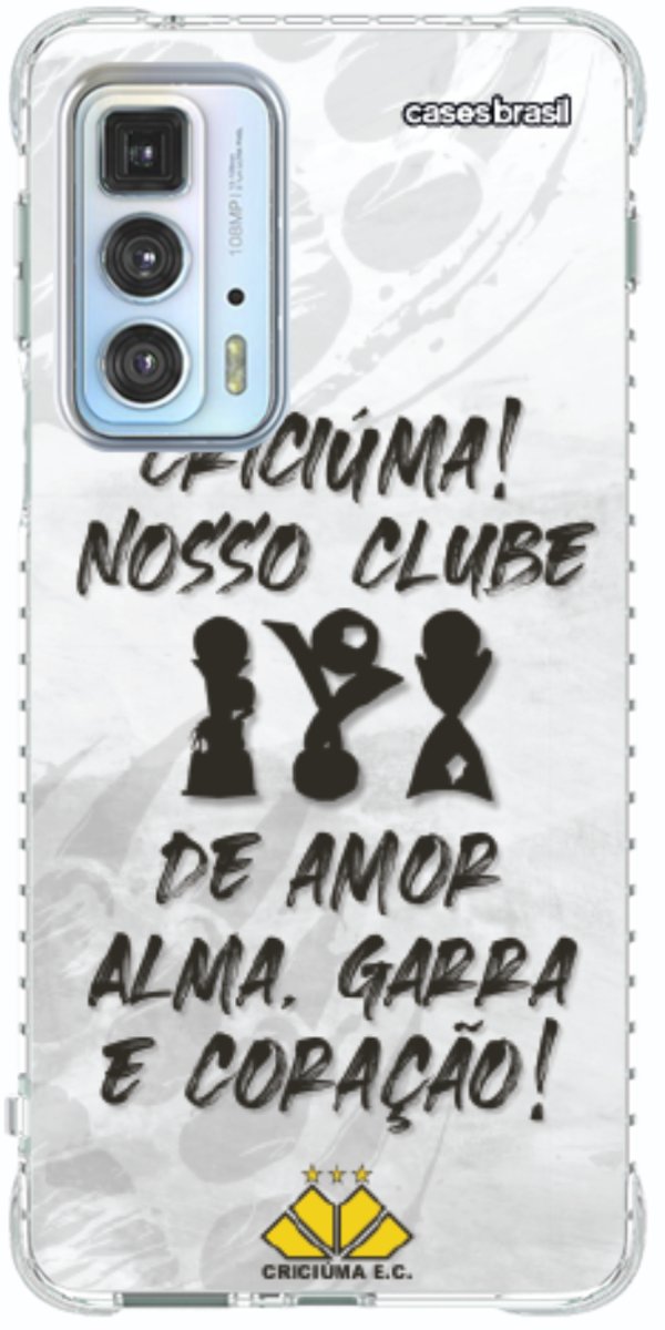 Capinha para Celular Crciúma Estampa Oficial 09