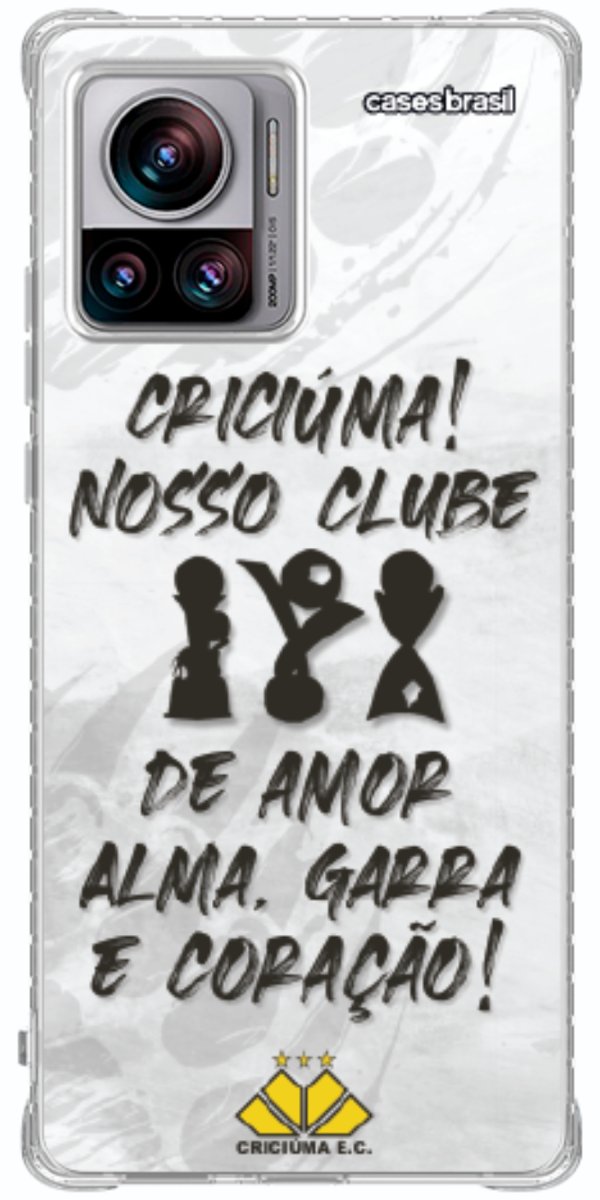 Capinha para Celular Crciúma Estampa Oficial 09