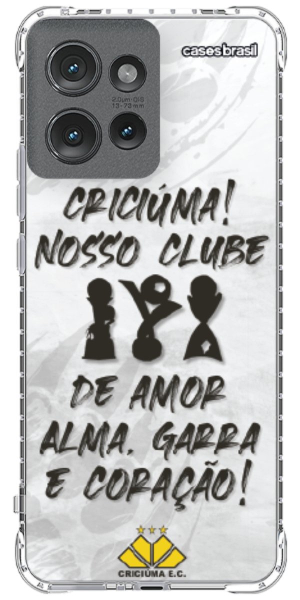 Capinha para Celular Crciúma Estampa Oficial 09