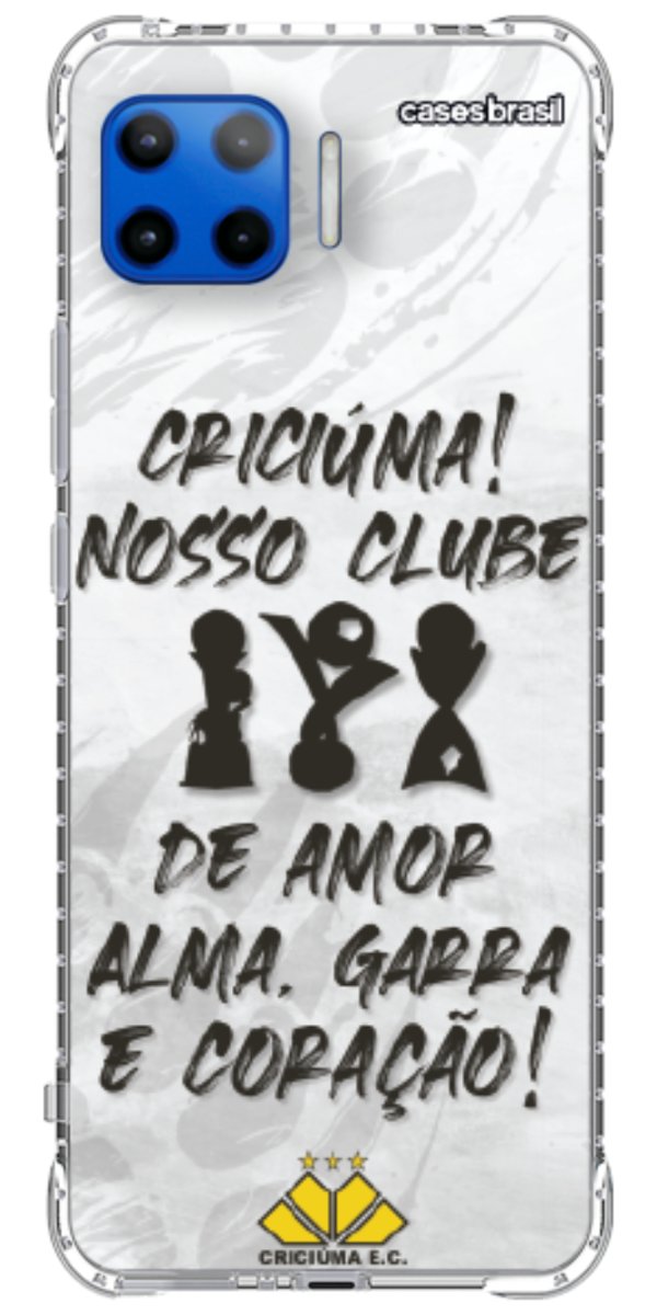 Capinha para Celular Crciúma Estampa Oficial 09