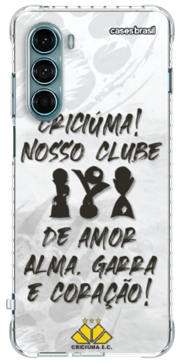 Capinha para Celular Crciúma Estampa Oficial 09