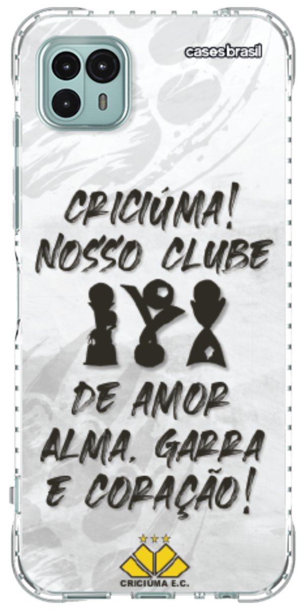 Capinha para Celular Crciúma Estampa Oficial 09