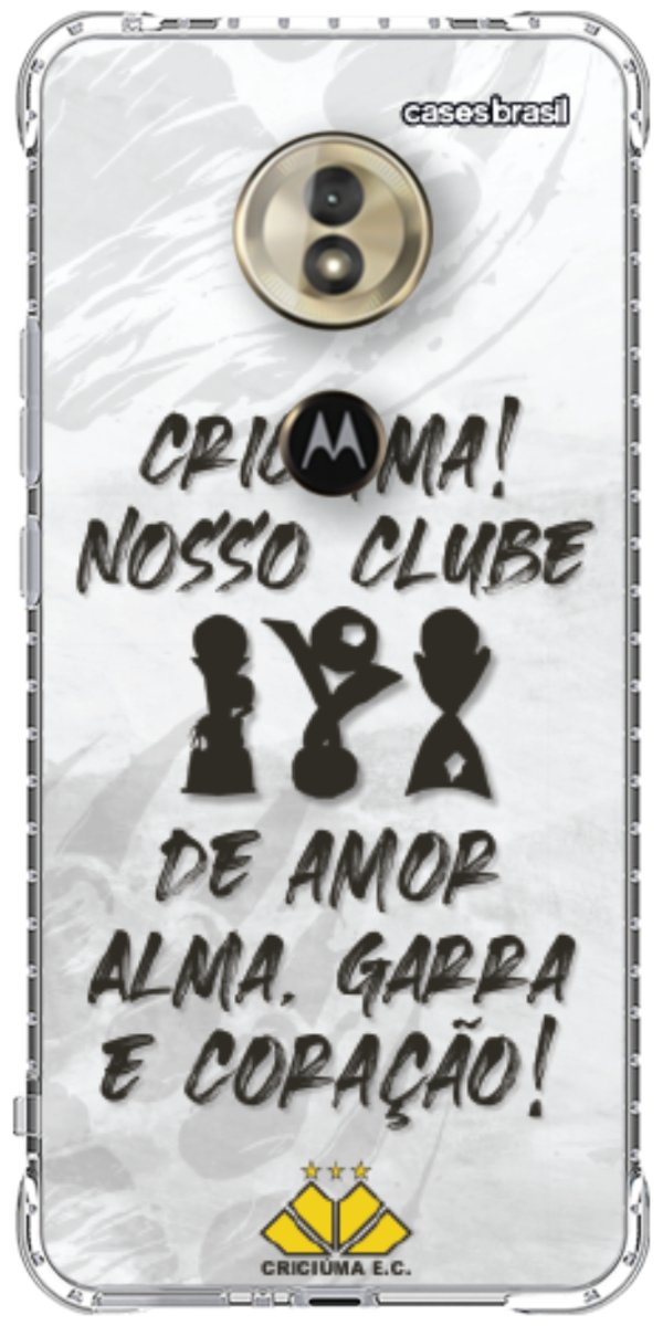 Capinha para Celular Crciúma Estampa Oficial 09
