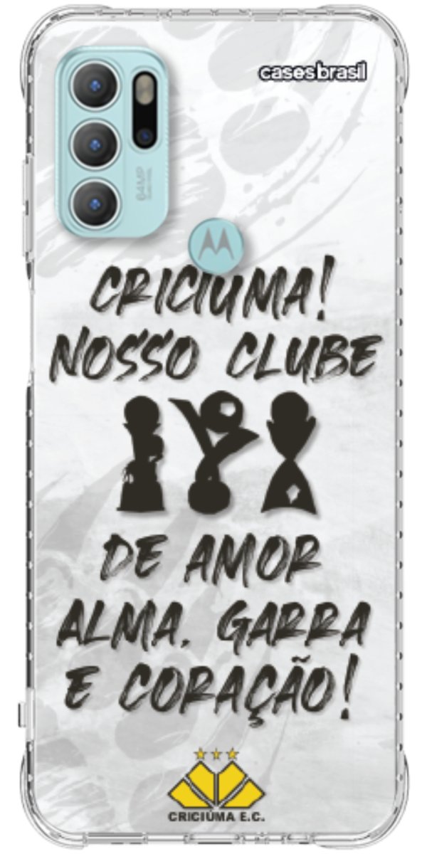 Capinha para Celular Crciúma Estampa Oficial 09