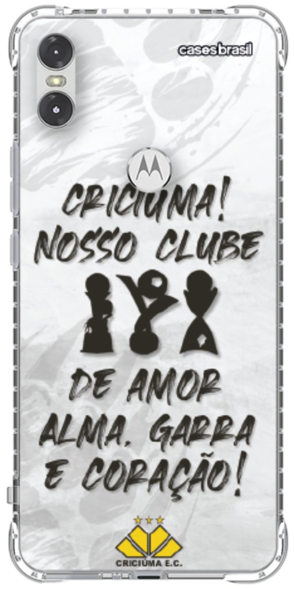 Capinha para Celular Crciúma Estampa Oficial 09
