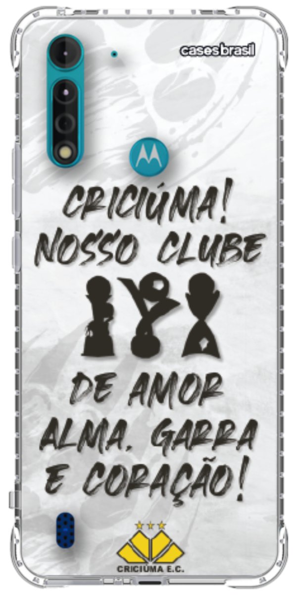 Capinha para Celular Crciúma Estampa Oficial 09