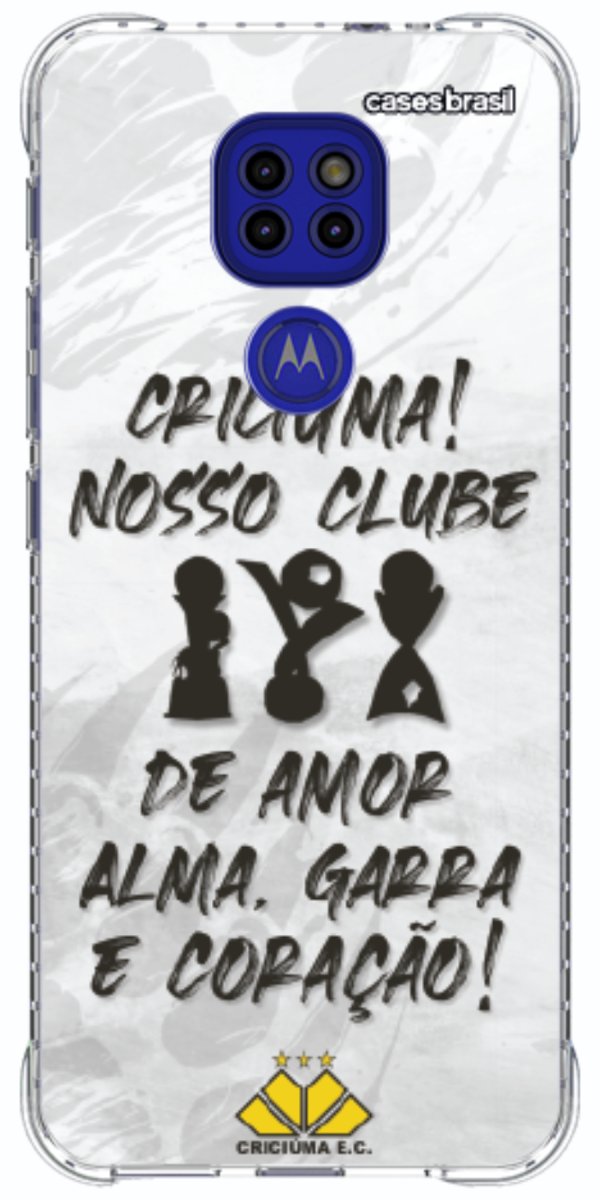 Capinha para Celular Crciúma Estampa Oficial 09