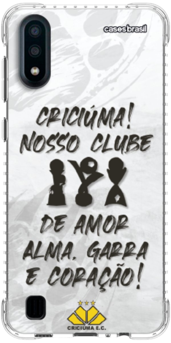 Capinha para Celular Crciúma Estampa Oficial 09