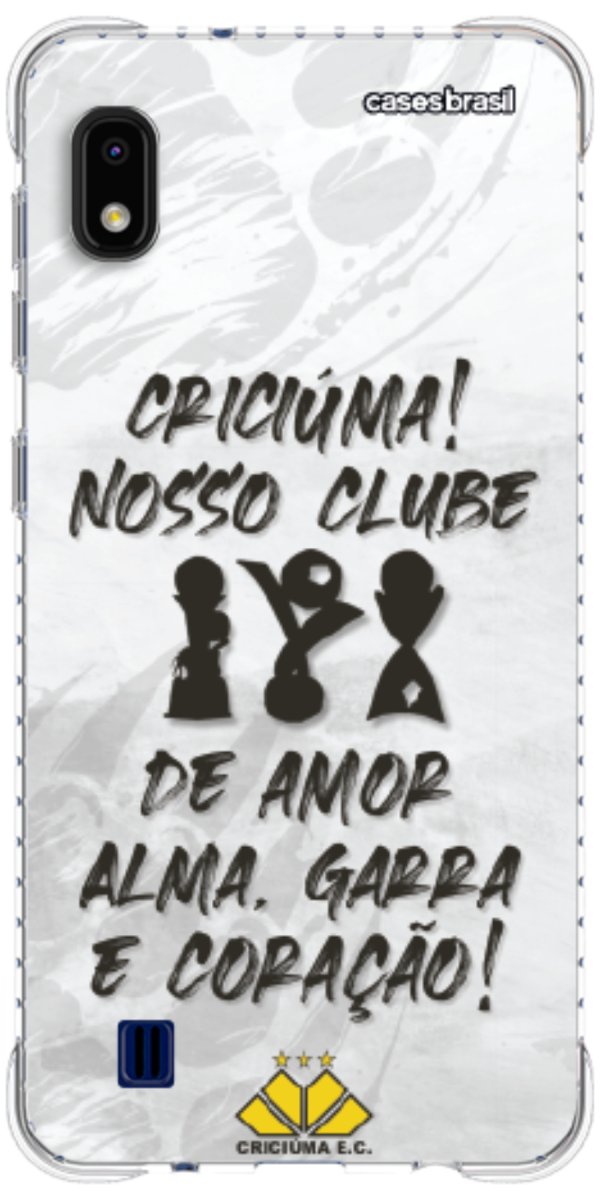 Capinha para Celular Crciúma Estampa Oficial 09
