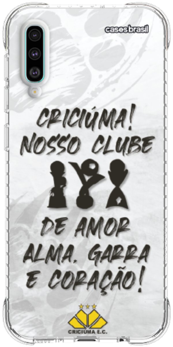Capinha para Celular Crciúma Estampa Oficial 09