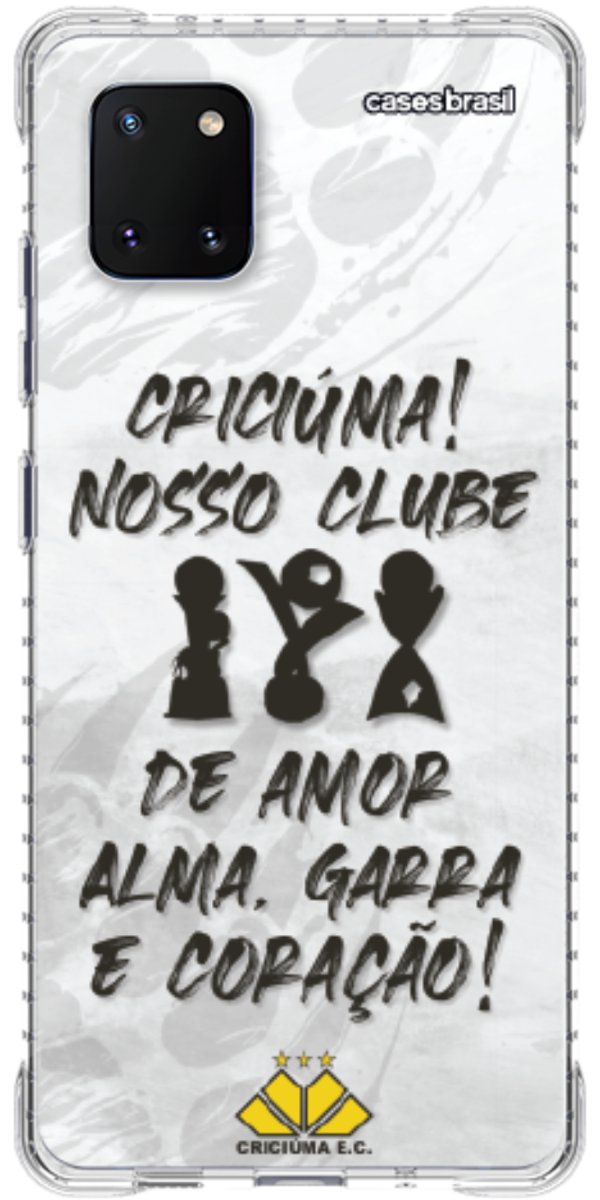 Capinha para Celular Crciúma Estampa Oficial 09