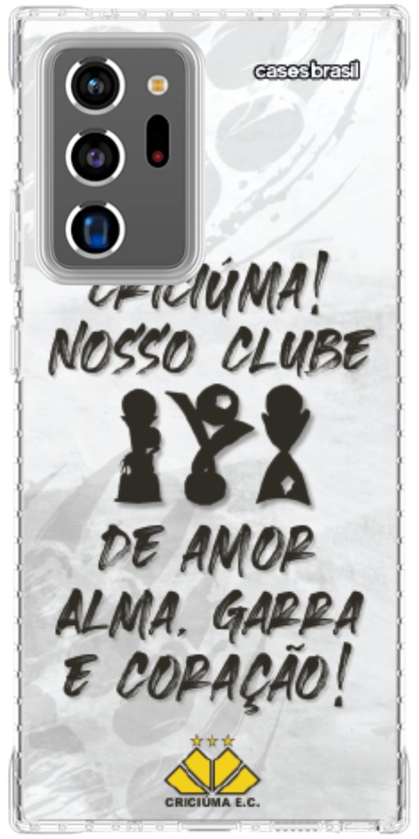 Capinha para Celular Crciúma Estampa Oficial 09