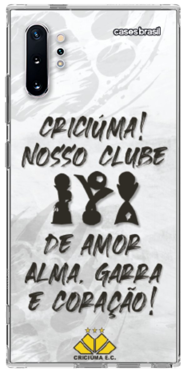 Capinha para Celular Crciúma Estampa Oficial 09