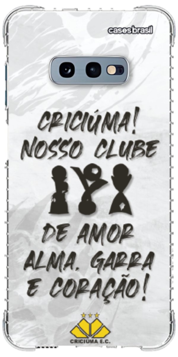 Capinha para Celular Crciúma Estampa Oficial 09