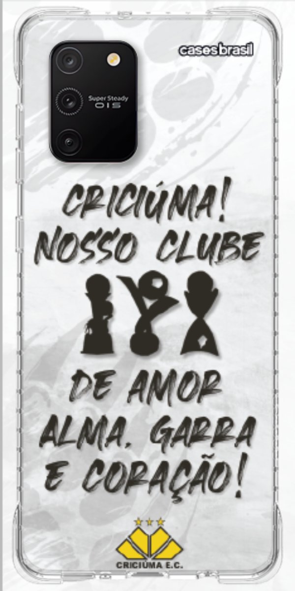 Capinha para Celular Crciúma Estampa Oficial 09