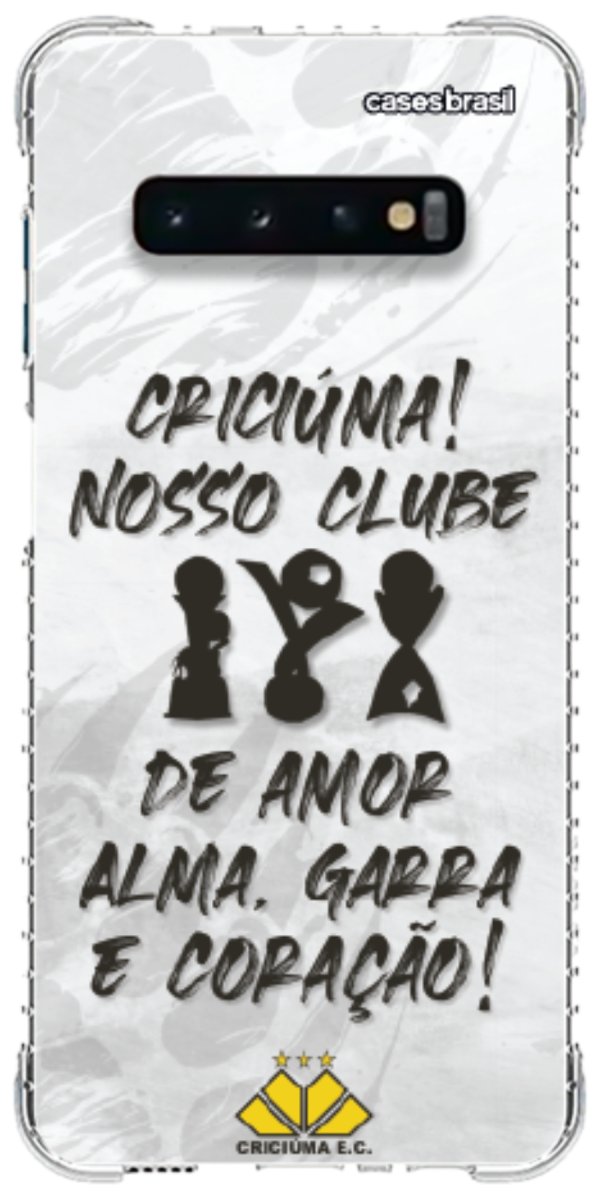 Capinha para Celular Crciúma Estampa Oficial 09