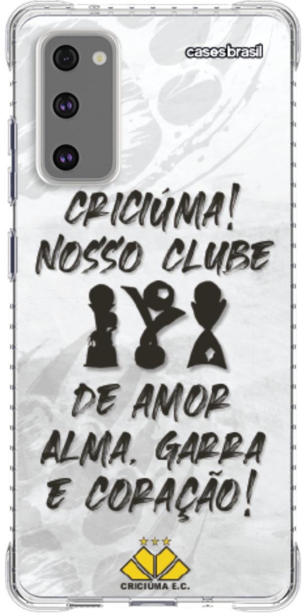 Capinha para Celular Crciúma Estampa Oficial 09