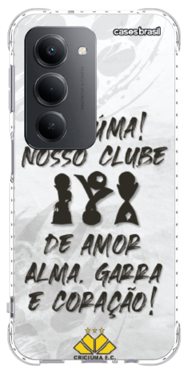 Capinha para Celular Crciúma Estampa Oficial 09