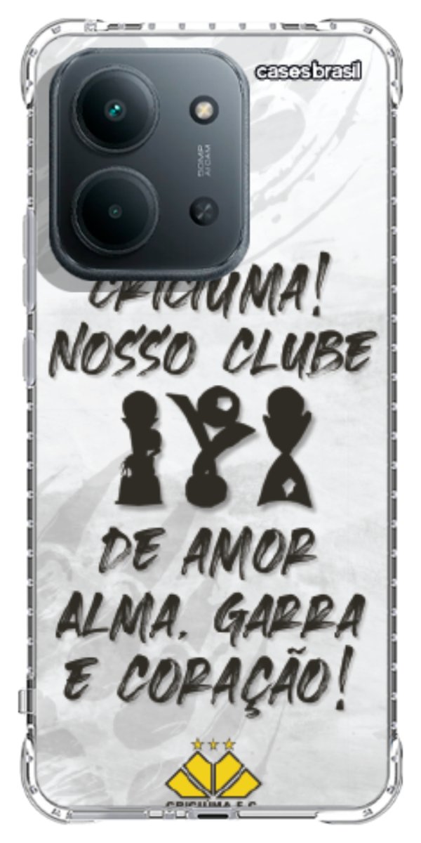 Capinha para Celular Crciúma Estampa Oficial 09