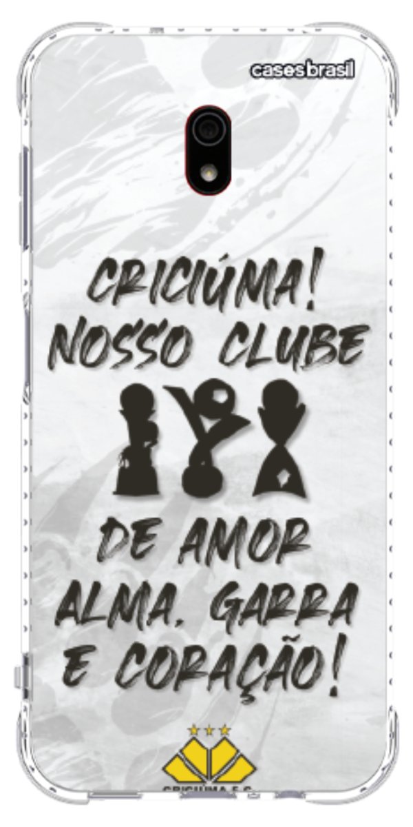 Capinha para Celular Crciúma Estampa Oficial 09
