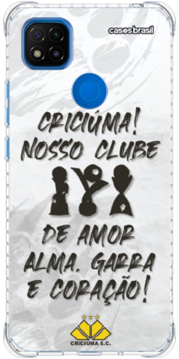 Capinha para Celular Crciúma Estampa Oficial 09