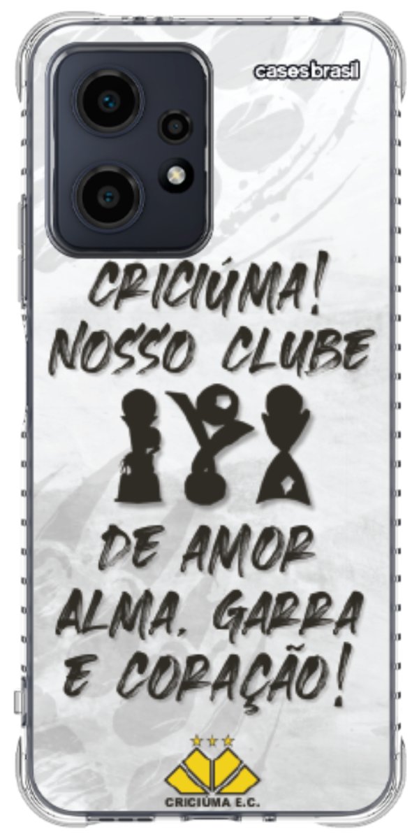 Capinha para Celular Crciúma Estampa Oficial 09