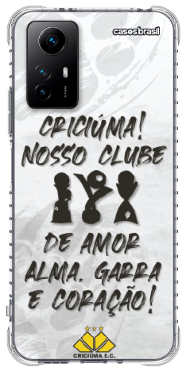 Capinha para Celular Crciúma Estampa Oficial 09