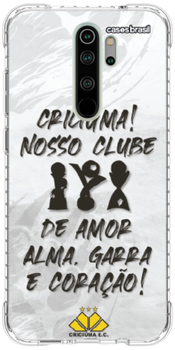 Capinha para Celular Crciúma Estampa Oficial 09