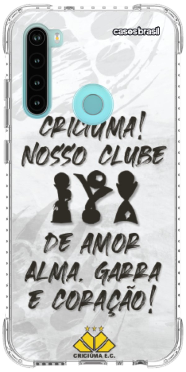 Capinha para Celular Crciúma Estampa Oficial 09