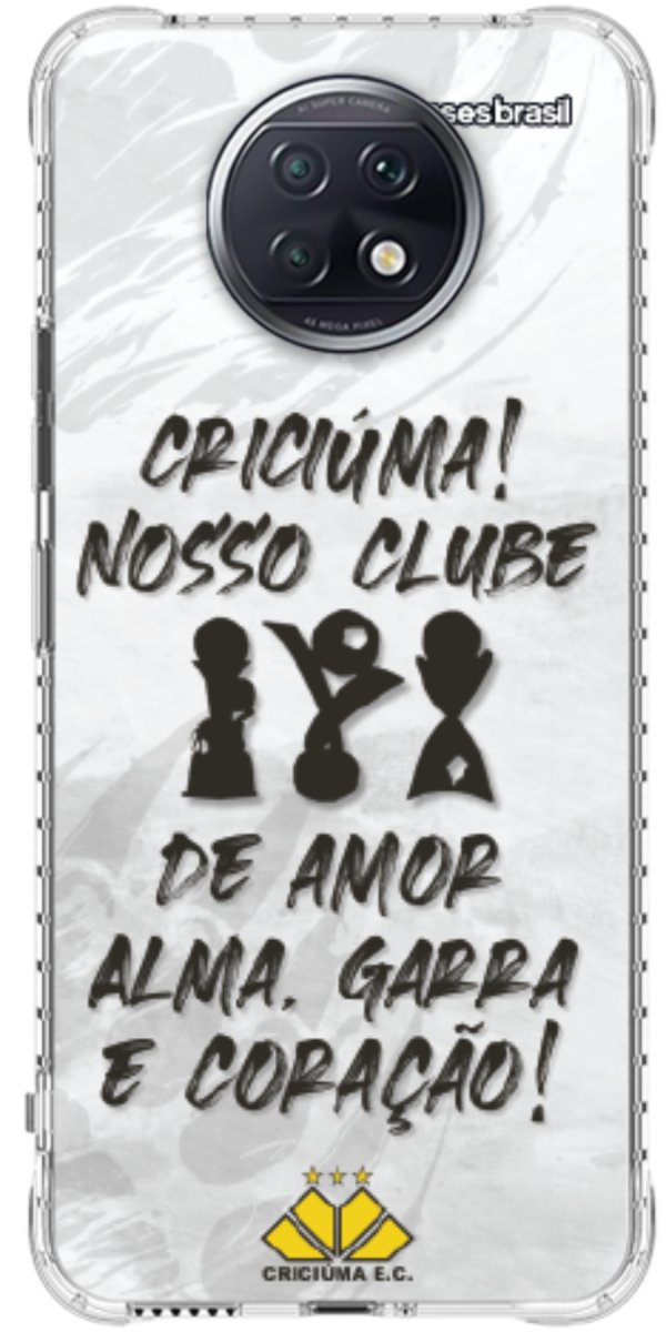 Capinha para Celular Crciúma Estampa Oficial 09