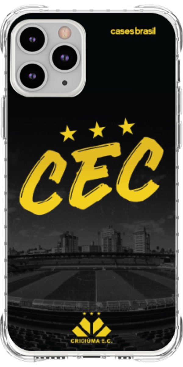 Capinha para Celular Criciúma Estampa Oficial 10