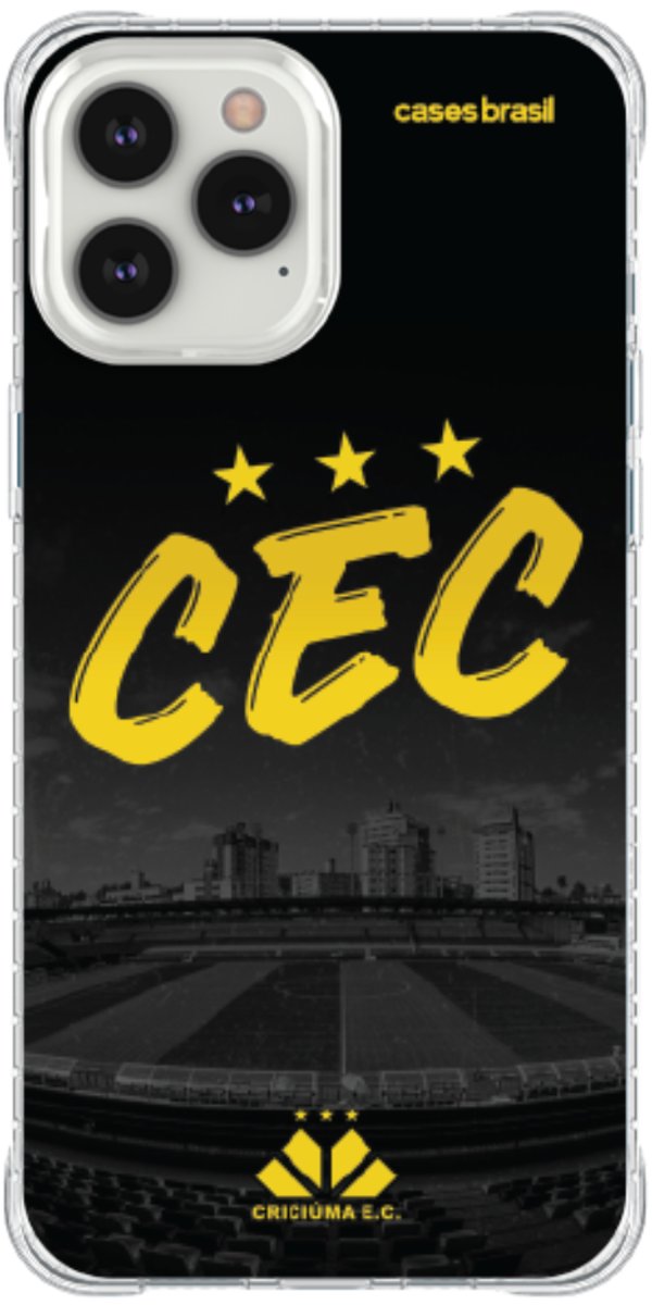 Capinha para Celular Criciúma Estampa Oficial 10