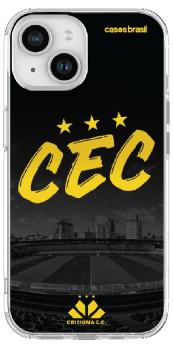 Capinha para Celular Criciúma Estampa Oficial 10