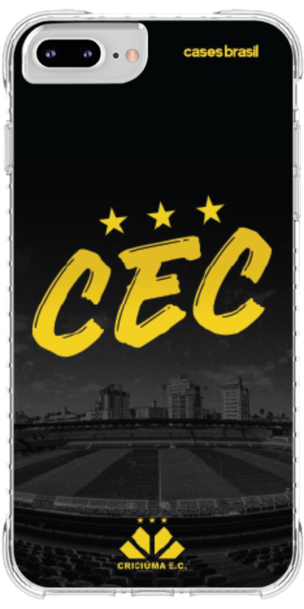 Capinha para Celular Criciúma Estampa Oficial 10