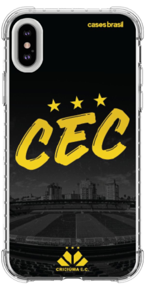 Capinha para Celular Criciúma Estampa Oficial 10