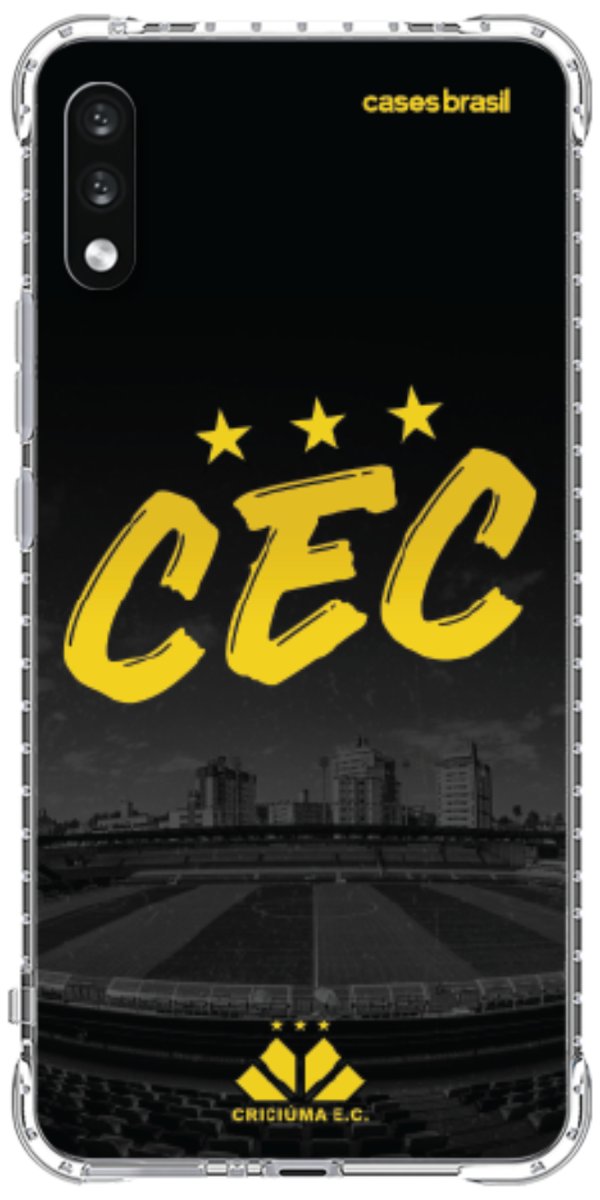 Capinha para Celular Criciúma Estampa Oficial 10