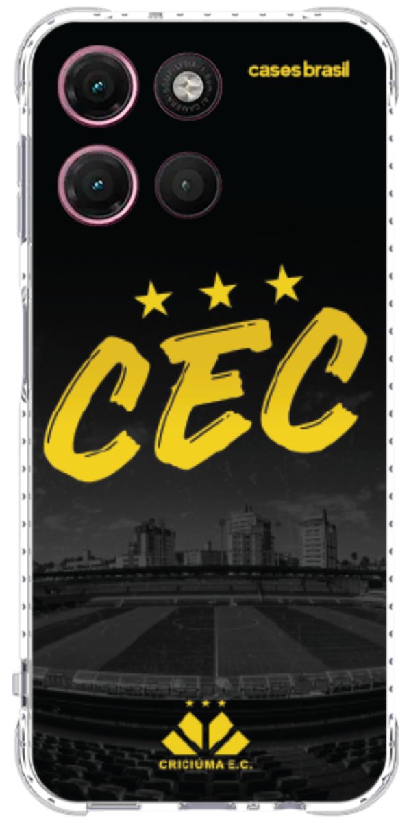 Capinha para Celular Criciúma Estampa Oficial 10