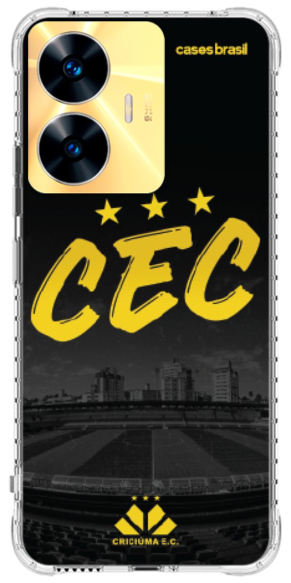 Capinha para Celular Criciúma Estampa Oficial 10