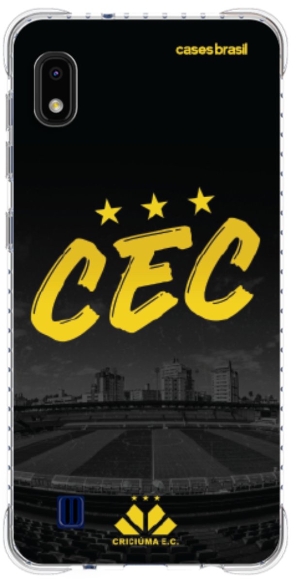 Capinha para Celular Criciúma Estampa Oficial 10