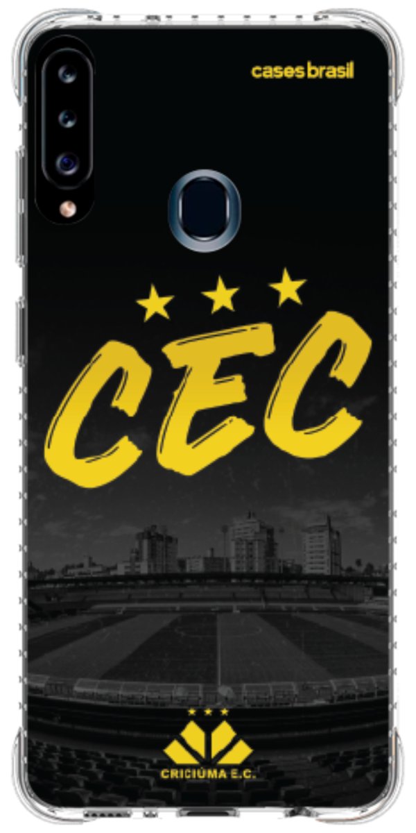 Capinha para Celular Criciúma Estampa Oficial 10