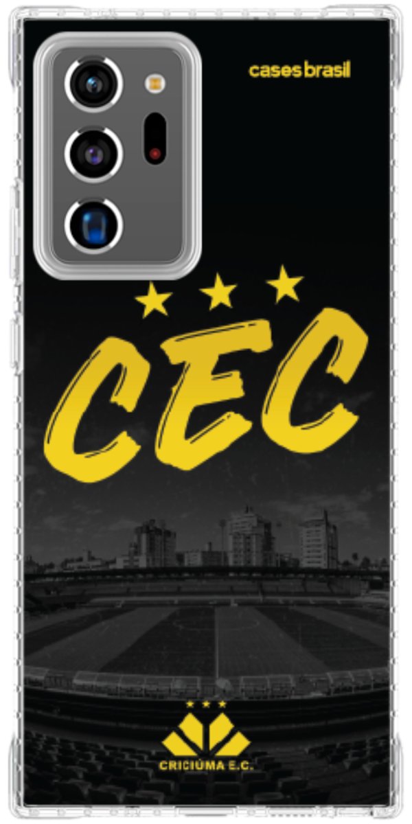 Capinha para Celular Criciúma Estampa Oficial 10