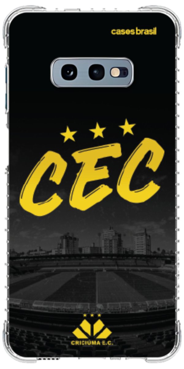 Capinha para Celular Criciúma Estampa Oficial 10