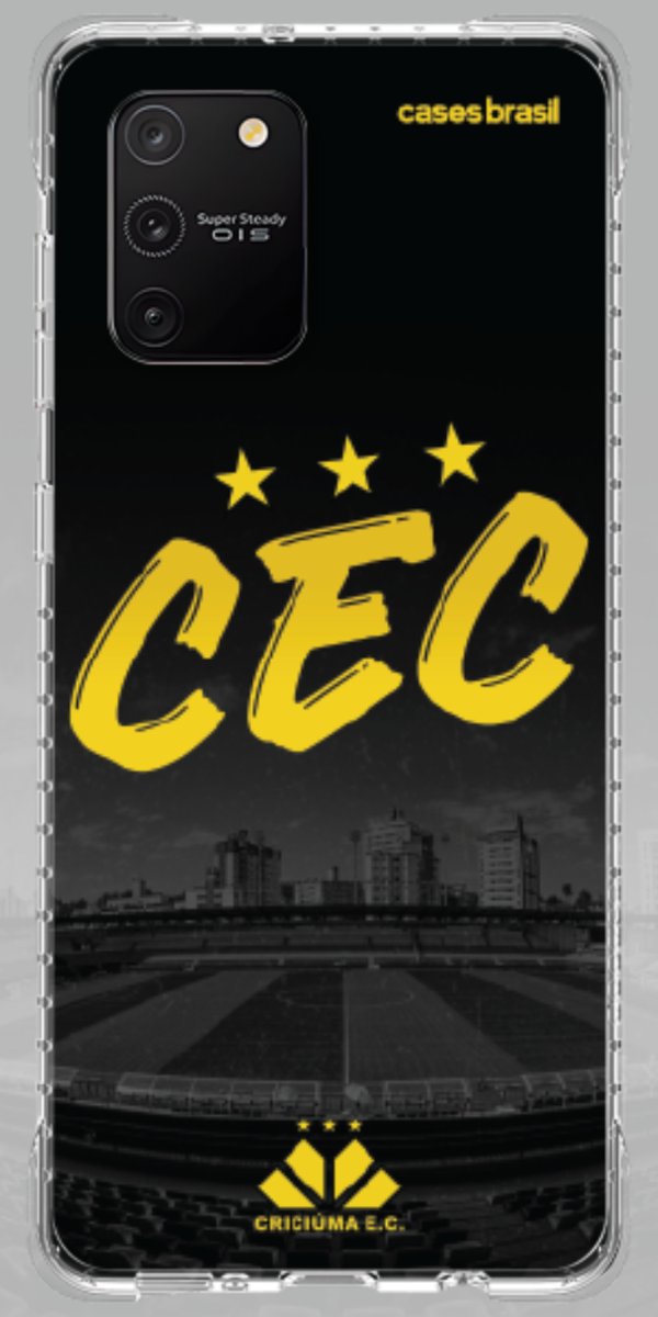 Capinha para Celular Criciúma Estampa Oficial 10